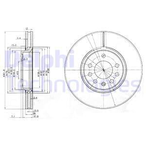 Bremseskive, Framaksel, OPEL,SAAB,VAUXHALL, 569004, 9191247, 93171500, 95526652