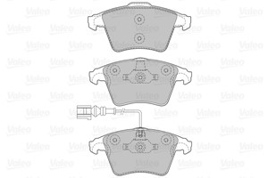 Bremseklosser sett, Framaksel, VW, 7H0698151, 7H0698151B, 7H0698151D, JZW698151Q