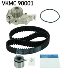 Vannpumpe + registerreimssett, CHEVROLET MATIZ, SPARK, DAEWOO MATIZ, TICO, 1145A049, 12761A78B00, 12761A80D00, 12810-81400, 12810-81401,