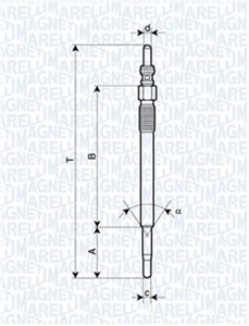 Glødeplugg, CITROËN,FIAT,FORD,MAZDA,MINI,PEUGEOT,SUZUKI,TOYOTA,VOLVO, 12 23 7 806 041, 12237806041, 1369590, 1447128, 1610429280, 2S6Q6M