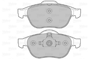 Bremseklosser sett, Framaksel, RENAULT LAGUNA II, LAGUNA Grandtour II, SCÉNIC Minibus, minivan I, 410607613R, 410607716R, 7701206599, 7