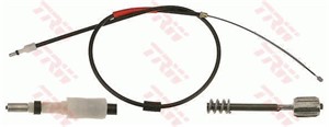 Kabel, parkeringsbremse, Bak, Høyre, CITROËN ZX, ZX Break, PEUGEOT 306 Cabriolet, 4745 G1, 96032564