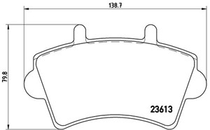 Bremseklosser sett, Framaksel, NISSAN,OPEL,RENAULT,VAUXHALL, 1605980, 4106000QAD, 4402993, 4404485, 4404585, 7701206727, 7701207339, 911