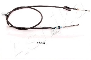 Kabel, parkeringsbremse, Bakre venstre, Høyre, Venstre, TOYOTA COROLLA Verso, 464300F010
