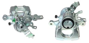 Bremsecaliper, Bakaksel, Foran akselen, Venstre, VW CADDY Minibus, minivan III, CADDY Skåp/stor limousine III, 2K5 615 423
