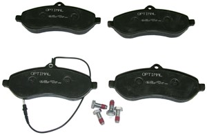 Bremseklosser sett, Framaksel, CITROËN,TOYOTA,FIAT,PEUGEOT, 4253.63, 4253.64, 4253.65, 4253.66, 77364511, 77364512, 9467548887, 94675489