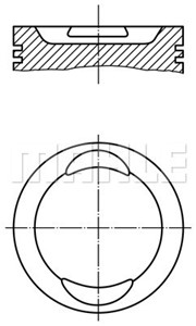Stempel, SEAT,VW, 030 107 107 N, 030107107N