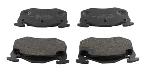 Bremseklosser sett, Bakaksel, CITROËN,PEUGEOT,RENAULT, 1617247980, 172201, 172587, 425042, 425071, 4251.04, 4251.46, 4251.96, 4251.97, 4
