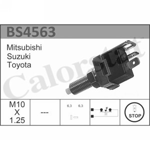 Bremselysbryter, Høyre, DAIHATSU,FORD,HYUNDAI,KIA,MAZDA,MITSUBISHI,SUZUKI,TOYOTA,VW, 0B001-66-490B, 0B001-66-490C, 25320-0B000, 37740-60