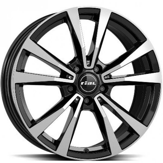 Rial M12 Diam Black Pol 7,5/18 5/112 ET44 B66.6