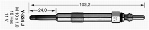Glødeplugg, ALFA ROMEO,FIAT,LANCIA,OPEL,SAAB,VAUXHALL, 12 14 040, 46 75 41 54, 46754154