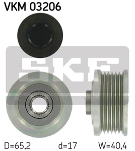 Frihjul, dynamo, ALFA ROMEO,FIAT,LANCIA,OPEL,SAAB,SUZUKI,VAUXHALL, 12 04 413, 31171-79J00, 93 182 514, 93182514, 9948513, 9949129