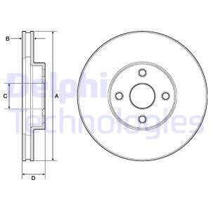 Bremseskive, TOYOTA COROLLA, COROLLA Kombi, COROLLA Sedan, COROLLA Verso, MATRIX, 43512-02080, 43512-02081, 43512-13020, 4351213021, 435