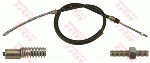 Kabel, parkeringsbremse, Bak, Venstre, PEUGEOT 406, 406 Break, 406 Coupé, 4745 H1