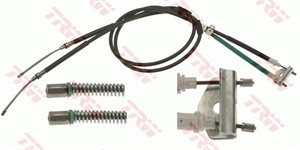 Kabel, parkeringsbremse, Høyre, Venstre, FORD KA, 1479552, 5S51-2A603-BA