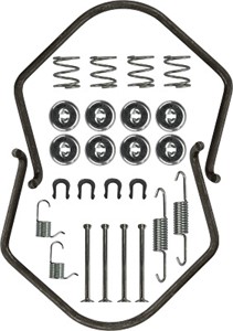 Tilbehørsett, bremsesko, Bakaksel, TOYOTA STARLET, TERCEL, TERCEL Sedan, 04106-38000, 04406-38000, 410638000, 440638000