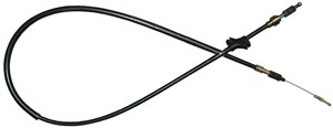 Kabel, parkeringsbremse, Bakre venstre, AUDI 80 B3 Sedan, 80 B4 Sedan, 90 B3, CABRIOLET B3, COUPE B3, 893609721A, 893609721F