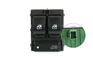 Bryter, vindusløfter, Foran venstre, CITROËN JUMPER Skåp, FIAT DUCATO Skåp, PEUGEOT BOXER Skåp, 1608705680^, 735532905^