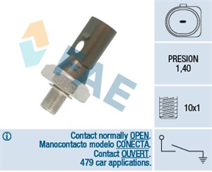 Oljetrykkbryter, AUDI,FORD,PORSCHE,SEAT,SKODA,VW, 06A 919 081 A, 06A 919 081 D, 06A 919 081 E, 06A 919 081 F, 06A 919 081 J, 1094739, 14