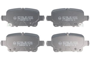 Bremseklosser sett, Bakaksel, OPEL,VAUXHALL, 13517515, 39037199, 95526568