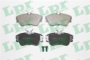 Bremseklosser sett, Framaksel, VW TRANSPORTER Buss IV, TRANSPORTER Flak/chassi IV, TRANSPORTER Skåp IV, 701698151D, 701698151E, 70169815