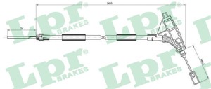 Kabel, parkeringsbremse, Foran, PEUGEOT 406, 406 Break, 406 Coupé, 4745R7, 4745R8