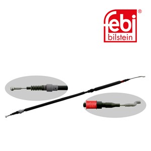 Kabel, parkeringsbremse, Bakre venstre, Høyre bak, VW TRANSPORTER Buss IV, TRANSPORTER Flak/chassi IV, TRANSPORTER Skåp IV, 701 615 423,
