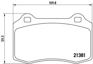 Bremseklosser sett, Framaksel, FORD FOCUS I, 1230725, 1230732, 1329156, 2M502K021AA, 2M5J2K021BA, 2M5O2K021AA, 2M5O2K021BA