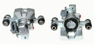 Bremsecaliper, Bakaksel, Venstre, Bak akselen, KIA CARENS I, CARENS Minibus, minivan II, 0K2FC 49 990