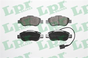 Bremseklosser sett, Framaksel, FIAT 500, 500 C, PANDA, PANDA Skåp/halvkombi, FORD KA, 1559697, 1736937, 77364636, 77365817, 9S512K021AA