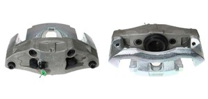Bremsecaliper, Framaksel, Foran akselen, Venstre, VOLVO XC90 I, 8602799, 8602857