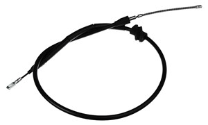 Kabel, parkeringsbremse, Bakre venstre, AUDI 80 B3 Sedan, 90 B3, 893 609 721, 893 609 721G