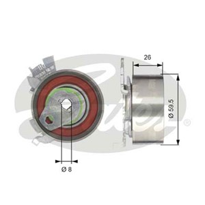 Strammerull, tannrem, CHEVROLET,DAEWOO,OPEL,VAUXHALL, 4817805, 636723, 636729, 90528603, 90530126, 92231964