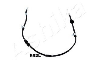 Kabel, parkeringsbremse, Bakre venstre, MITSUBISHI LANCER V, LANCER Halvkombi IV, MB520345
