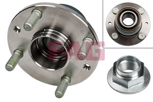Hjullagersett, Bakaksel, MAZDA 323 C IV, 323 C V, 323 F IV, 323 F V, 323 F VI, 323 P V, 323 S IV, 323 S V, 323 S VI, MX-3, B4552615XA, B