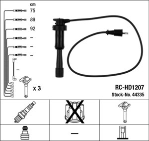 Tennledningssett, HYUNDAI EQUUS / CENTENNIAL, XG, KIA CARNIVAL II, 27501-39A00