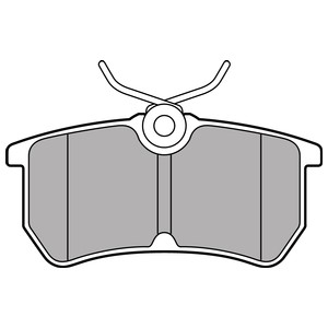 Bremseklosser sett, Bakaksel, FORD FIESTA VI, FIESTA Sedan, FIESTA Van VI, 1780884, 1802317, 1810990, C1BC2M008AA, C1BC2M008AB, C1BC2M00