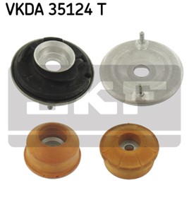 Støttelager fjærbein, Bakaksel, Framaksel, SKODA SUPERB I, VW PASSAT B5.5, PASSAT B5.5 Variant, 3B7 412 377 A, 8D0 412 065 D, 8D0 412 06