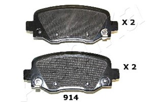 Bremseklosser sett, Bakaksel, JEEP CHEROKEE, 68225301AA, 68225301AB, 68225327AA, 68225327AB, 68225327AC, 68273101AA