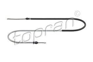 Kabel, parkeringsbremse, Bakre venstre, Høyre bak, DACIA LOGAN II, LOGAN MCV II, RENAULT LOGAN/STEPWAY II, 3640 099 13R