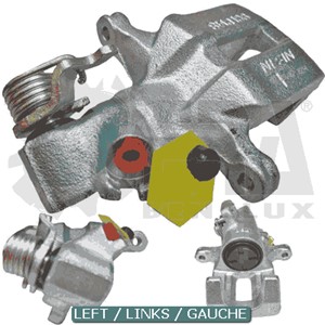 Bremsecaliper, Høyre bakaksel, HONDA CIVIC Coupé VII, CIVIC Hatchback VII, CIVIC Sedan VII, 43018-S5A-J02