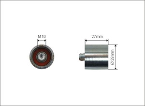 Strammerull, tannrem, AUDI A4 B6, A4 B6 Avant, 06D 109 477 A, 06D 109 479 A, 06D109477A, 06D109479A