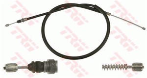 Kabel, parkeringsbremse, Bak, Bakre venstre, Høyre bak, Høyre, Venstre, RENAULT, 77 00 754 882