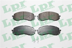 Bremseklosser sett, Framaksel, SUBARU IMPREZA Kombi, IMPREZA Sedan, 26296AE190, 26296AE200
