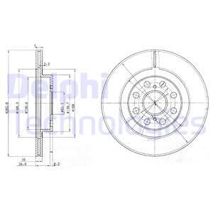 Bremseskive, Bakaksel, TOYOTA MR2 III, 42431-17050, 42431-17080, 42431-17081