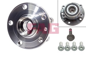 Hjullagersett, Bakaksel, Framaksel, Foran eller bak, AUDI,SEAT,SKODA,VW, 1K0 407 621 C, 1K0 407 621 D, 1K0 407 621 F, 1K0407621C, 1K0407
