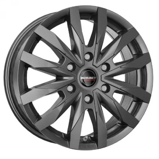 Borbet Cw6 Anthracite Dark 6,5/16 6/130 ET54 B84.1