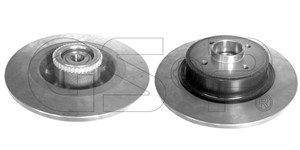 Bremseskive, Bakaksel, RENAULT MEGANE Grandtour I, MEGANE Scenic, SCÉNIC Minibus, minivan I, 7701206327, 7701206328
