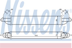 Ladeluftkjøler, FIAT DOBLO Minibus, minivan, DOBLO Skåp/stor limousine, 46779532, 46849068, 51718953, K46779532