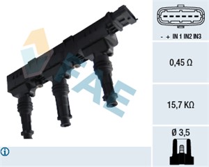 Tennspole, OPEL AGILA, CORSA B, CORSA C, CORSA D, CORSA D Skåp/halvkombi, VAUXHALL AGILA Mk I, CORSA Mk II, 1208028, 1208306, 24420622,